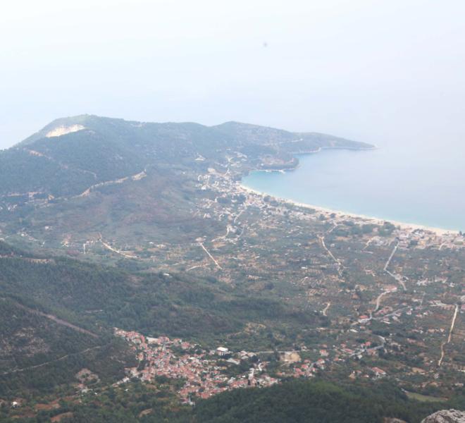 Θέα από Υψάριο όρος