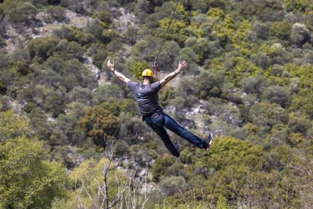 Nestos River: Canoeing, rafting, sup, ZipLine, archery, climbing, horseback riding
